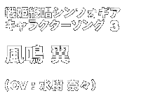 戦姫絶唱シンフォギア　キャラクターソングシリーズ３　風鳴 翼（CV：水樹奈々）